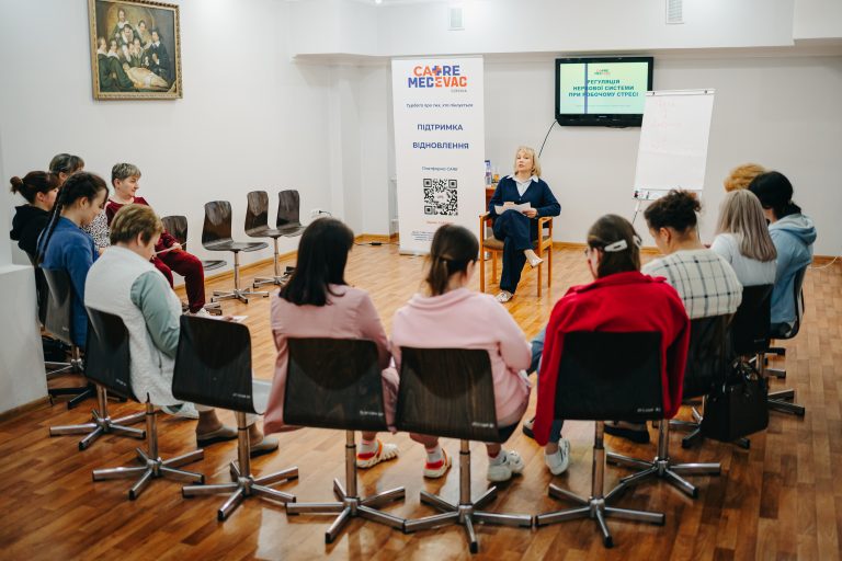 Регуляція стресу в щоденній роботі медичних працівників